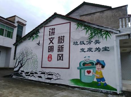 贺州墙绘是现在流行的墙体广告