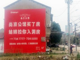 贺州墙体广告在乡镇、农村市场的媒体优势