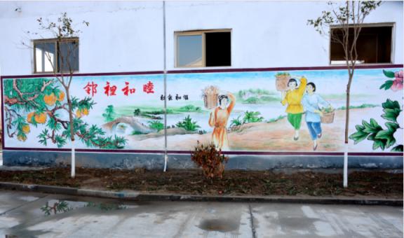 贺州乡镇文化墙 乡风文明焕发新活力