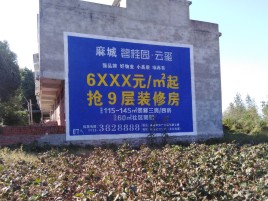 贺州墙体广告的好处