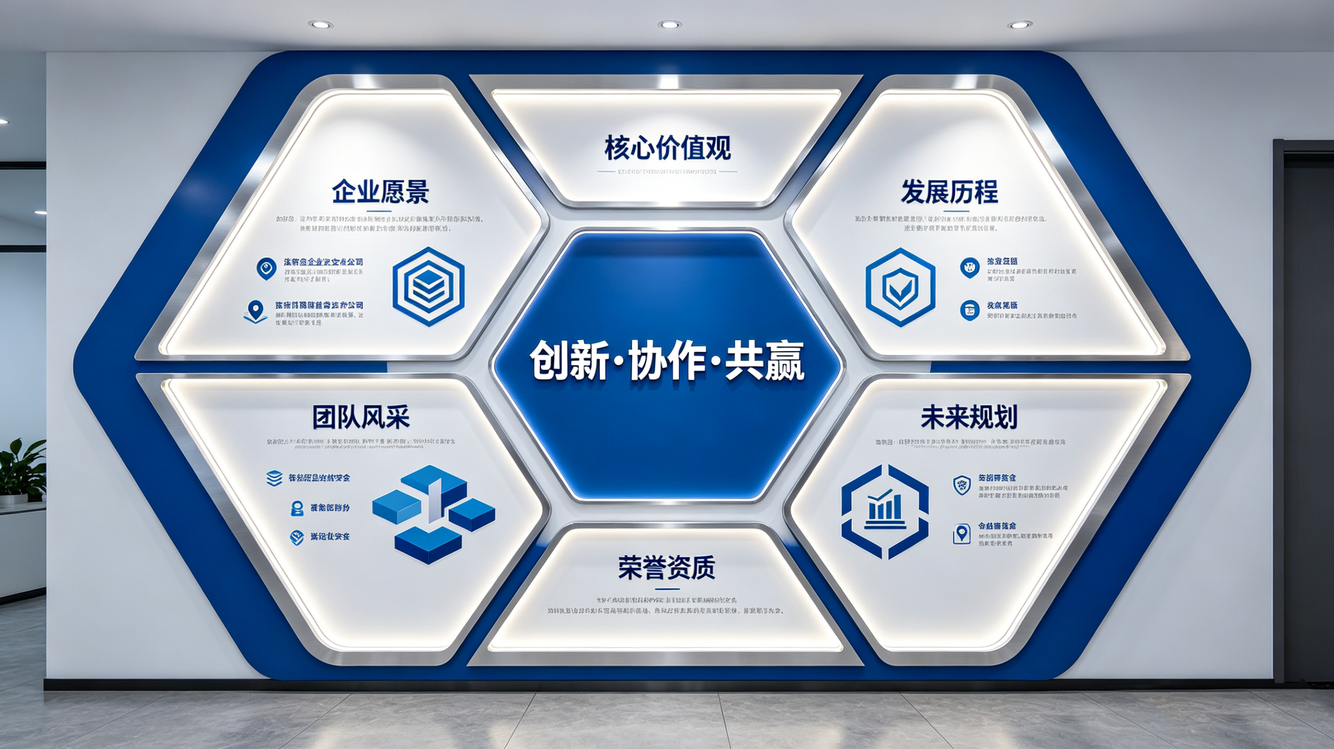 贺州企业文化墙六边形避坑指南（新手常犯5个错误）